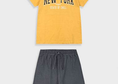 Σετ με τύπωμα για αγόρι | ΑΝΘΡΑΚΙ - Energiers - 